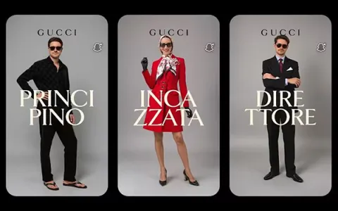 Gucci Snapchat ilə ilk sponsorlu AI Lens kampaniyasını təqdim etdi