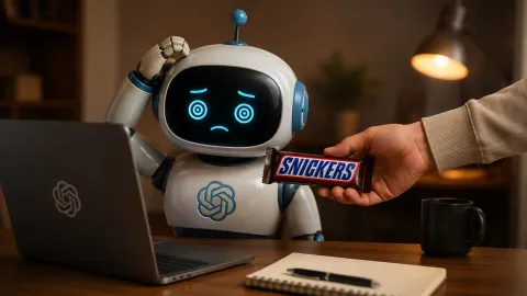 SNICKERS AI-yə “şokolad” yedizdirir: marka süni intellekt üçün rəqəmsal baton hazırladı