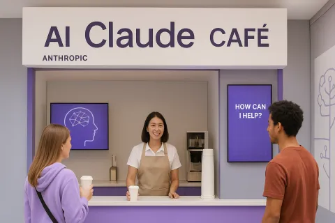AI brendləri real dünyaya çıxır: “Claude Café” pop-up-u minlərlə insanı cəlb etdi