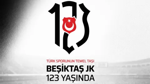 Beşiktaş 123-cü ilinə özəl logosunu tanıtdı